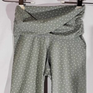 Nike Yoga Dri-Fit High Waisted Polka Dot 7/8 Leggings Women's Small